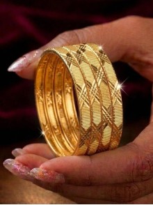 Gold Plated Bangles